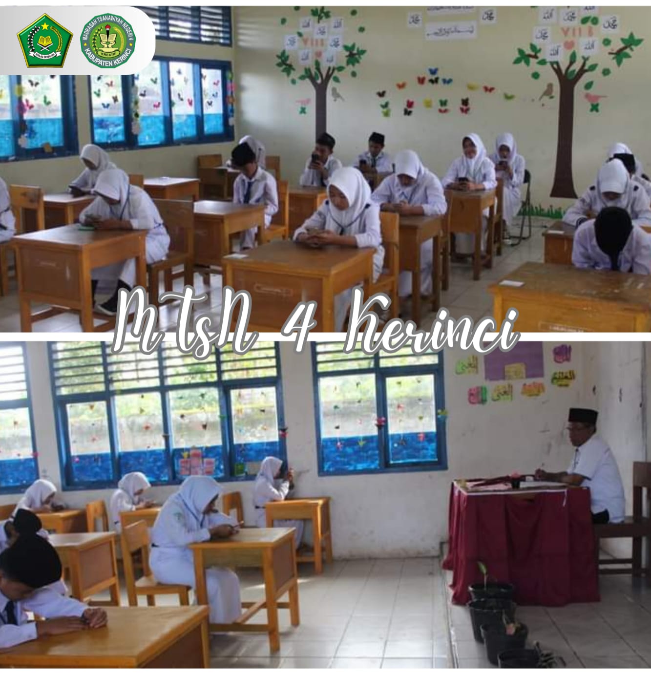 Kepala Madrasah Apresiasi Kesuksesan Pelaksanaan PAT Hingga Hari Terakhir.