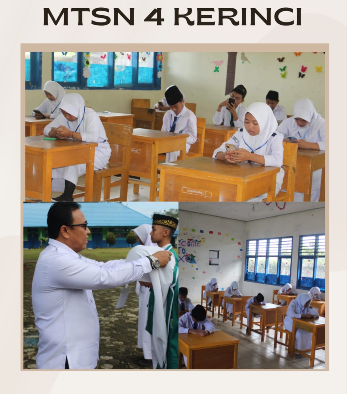 Hari Pertama Pelaksanaan Penilaian Akhir Tahun (PAT) Tahun Pelajaran 2023/2024 Berjalan Lancar