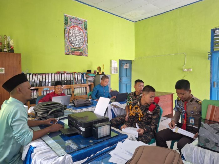 MTsN 4 Kerinci Terima Penyuluhan dari SMA Praja Nusantara Sumbar