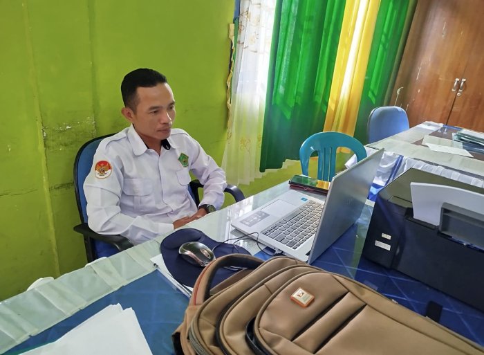 Tingkatkan Kualitas Akademik, Wakamad Bidang Kurikulum MTsN 4 Kerinci Ikuti Sosialisasi TKA Nasional