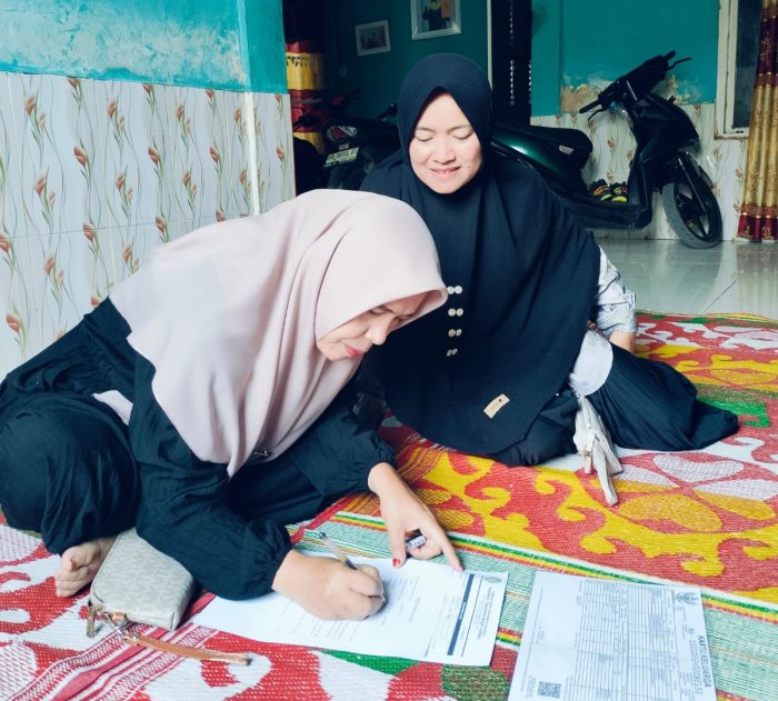 Tak Surut Karena Puasa, Tim SPMB MTsN 4 Kerinci Gencarkan Sosialisasi di Desa Cupak dan Seleman