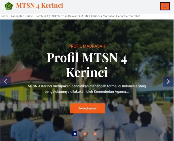 Digitalisasi Tanpa Batas: MTsN 4 Kerinci Percantik Wajah Madrasah di Dunia Maya Melalui Platform Digital Digitalisasi Tanpa Batas: MTsN 4 Kerinci Percantik Wajah Madrasah di Dunia Maya Melalui Platform Digital