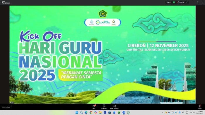 Sambut HGN 2025, PTK MTsN 4 Kerinci Ikuti Kick Off Secara Daring Sambut HGN 2025, PTK MTsN 4 Kerinci Ikuti Kick Off Secara Daring