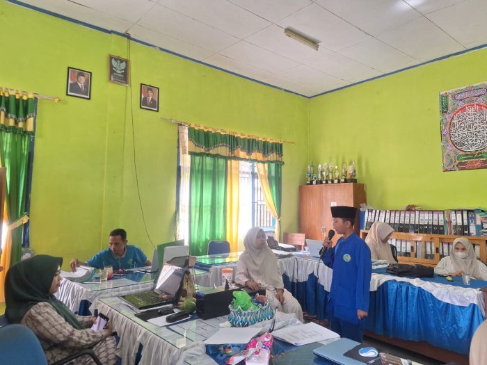 Siswa MTsN 4 Kerinci Antusias Ikuti Seleksi Calon Peserta Lomba Expo Cabang Solo Song dan Tari