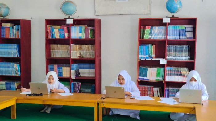 MTsN 4 Kerinci Gelar Uji Coba Olimpiade Madrasah Indonesia (OMI) 2025