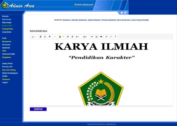 Perkuat Literasi, Admin Website MTsN 4 Kerinci Rilis Karya Ilmiah Guru Bertema Pendidikan Karakter