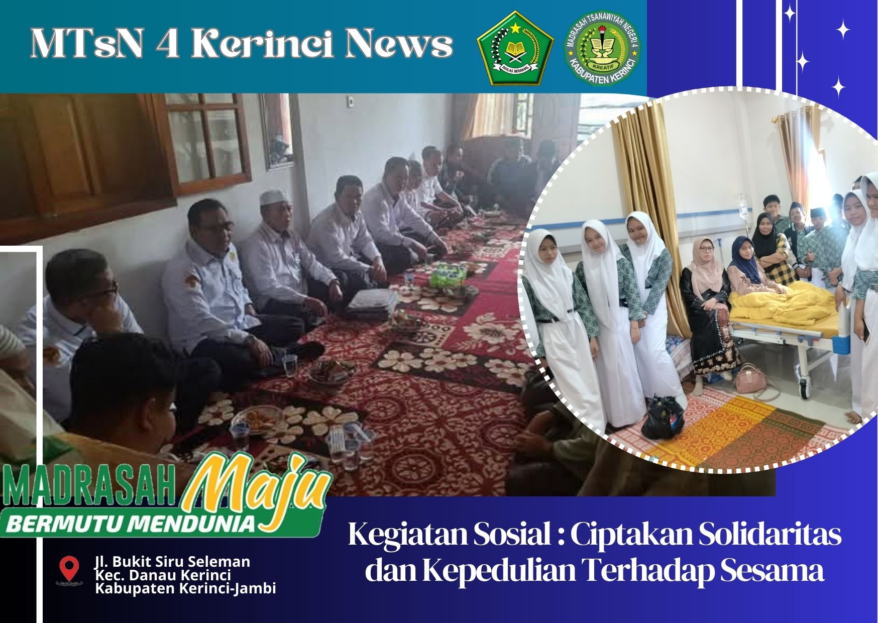 Kegiatan Sosial : Ciptakan solidaritas dan Kepedulian terhadap sesama 