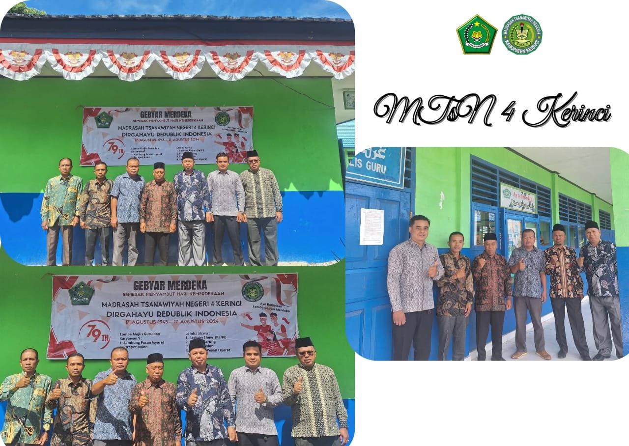 MTsN 4 Kerinci Terima Kunjungan Tim Visitasi AKMI 2024 MTsN 4 Kerinci Terima Kunjungan Tim Visitasi AKMI 2024
