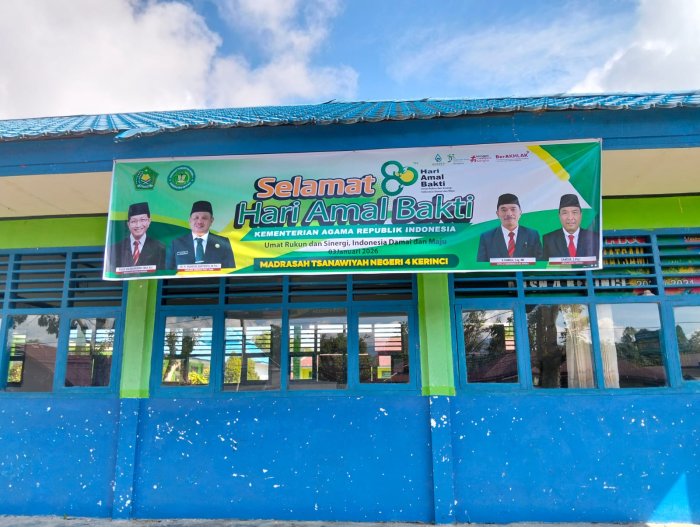 MTsN 4 Kerinci Siap Menyukseskan Peringatan HAB ke-80 Kemenag MTsN 4 Kerinci Siap Menyukseskan Peringatan HAB ke-80 Kemenag