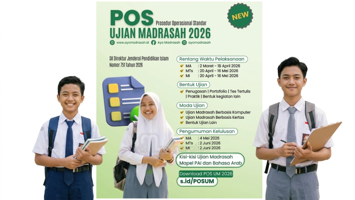 Acuan Baru Ujian Madrasah :MTsN 4 Kerinci Siap Terapkan POS Ujian Madrasah 2026