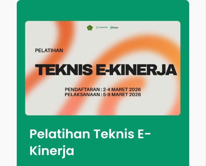 Tingkatkan Akuntabilitas, PTK MTsN 4 Kerinci Perdalam Pemahaman E-Kinerja BKN untuk SKP 2026