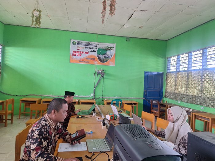 Jelang Pelaksanaan TKA, Panitia TKA MTsN 4 Kerinci Matangkan Persiapan 