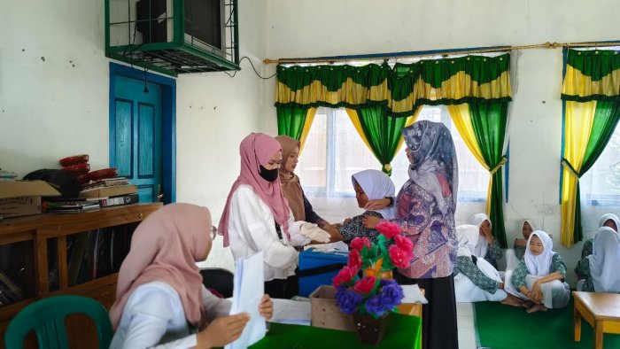 MTsN 4 Kerinci Gelar Tes Kebugaran untuk Siswi Kelas IX