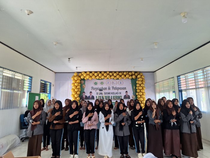 Matangkan Alur Acara, Divisi Acara Sukses Gelar Geladi Bersih Perpisahan Kelas IX MTsN 4 Kerinci
