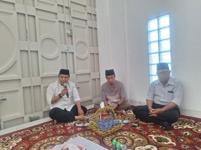 Sambut Hangat Seluruh PTK, Kepala MTsN 4 Kerinci Gelar Halal Bihalal di Bunga Tanjung