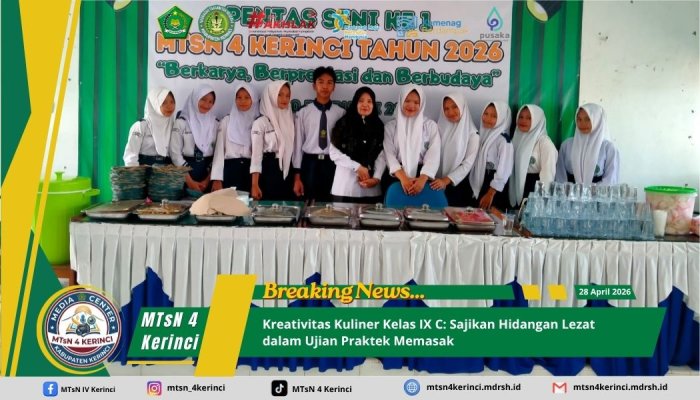 Kreativitas Kuliner Kelas IX C: Sajikan Hidangan Lezat dalam Ujian Praktek Memasak