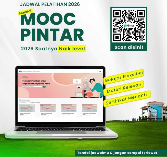 Akselerasi Kualitas Pendidikan, MTsN 4 Kerinci Dorong Seluruh PTK Ikuti Pelatihan di MOOC Pintar Kemenag