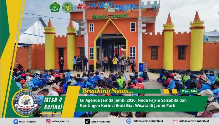 Isi Agenda Jamda Jambi 2026, Nada Fajria Salsabila dan Kontingen Kerinci Ikuti Giat Wisata di Jambi Park