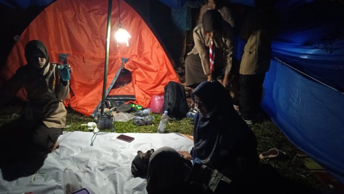 Majlis Guru MTsN 4 Kerinci Tinjau Lokasi Bumi Perkemahan Jamran Gabungan